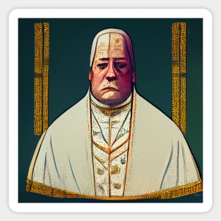 Pope Pius IX | Comics Style Sticker